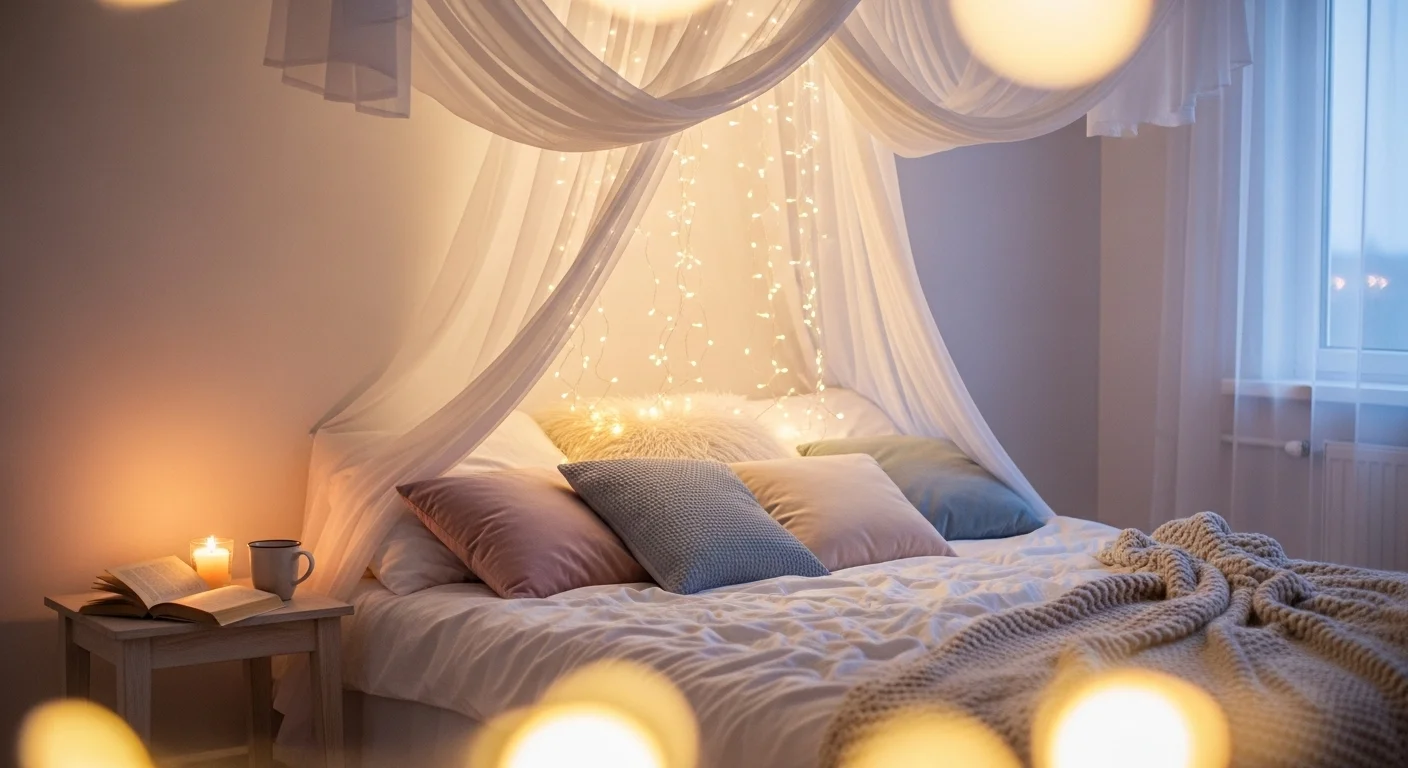 How to Decorate a Room With Fairy Lights Like Pinterest