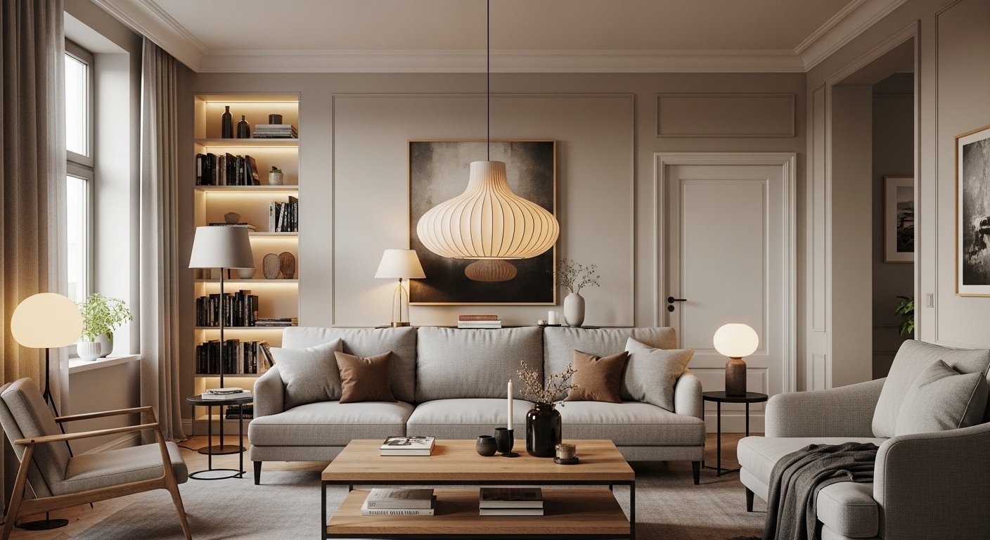 How to Decorate a Room With Layered Lighting